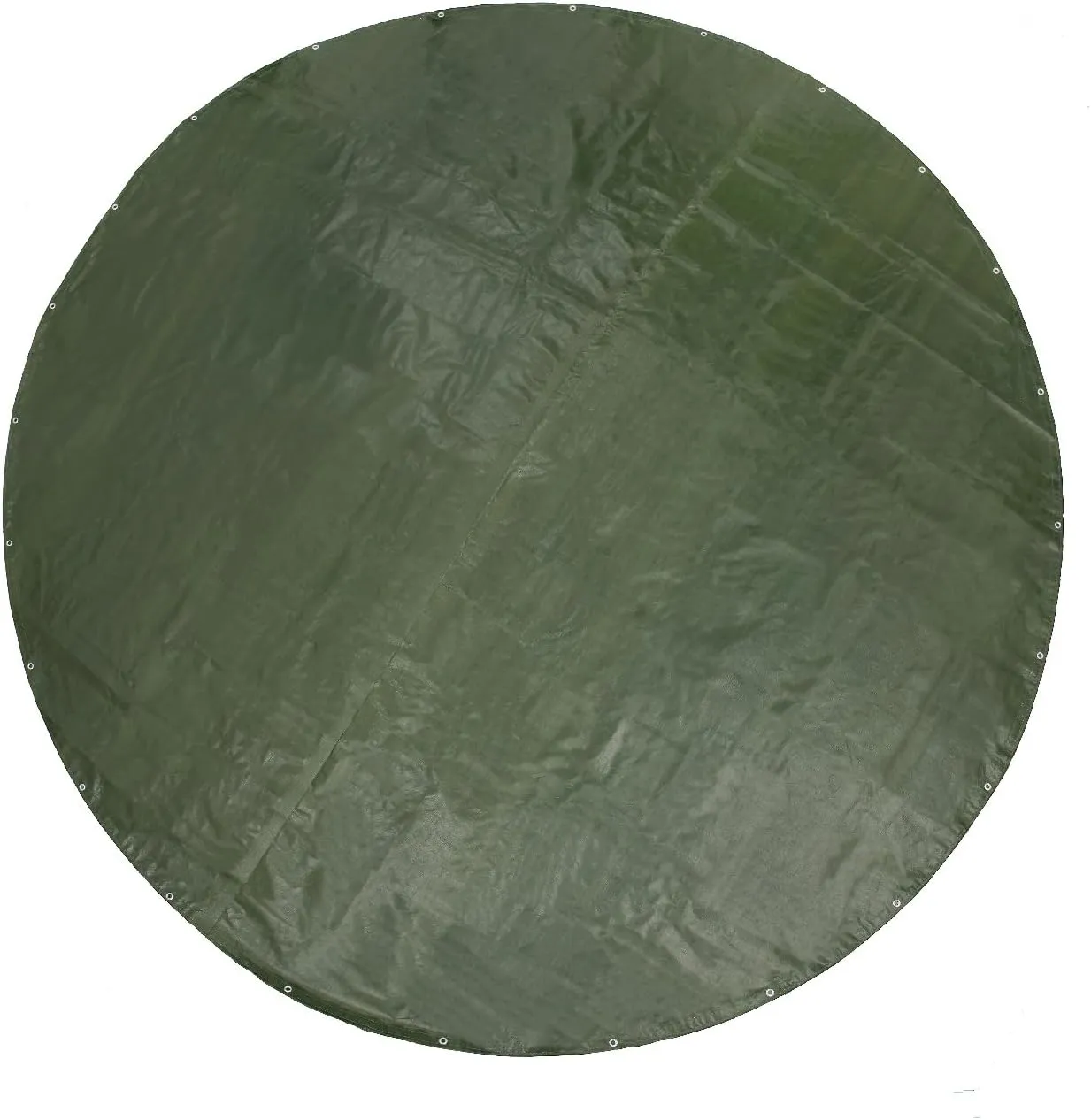 GUARD SHIELD Round Tarp Waterproof Heavy Duty Green 15 Feet Cover Outdoor Inflatable Pool Ground Cloth Tarps for Under Pool