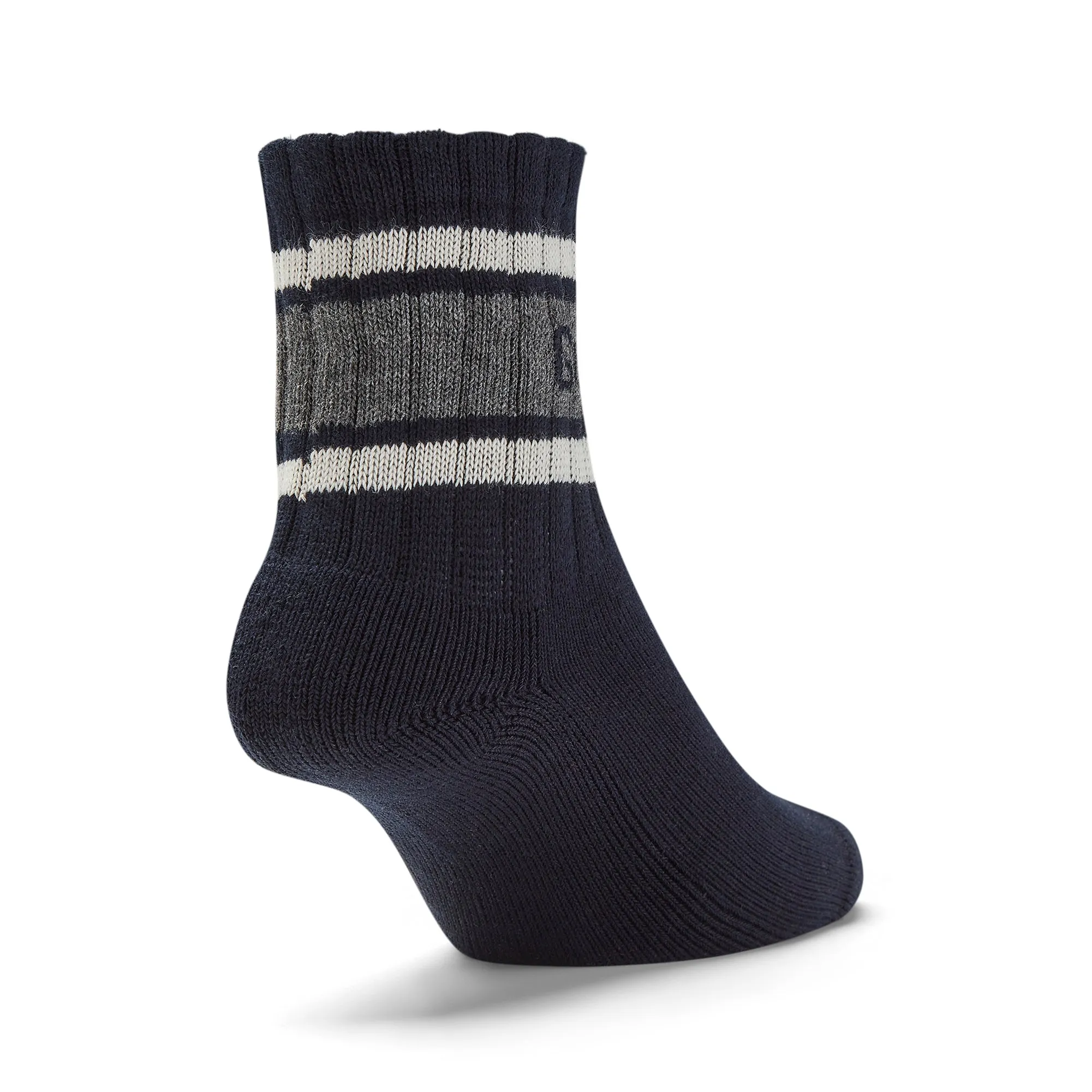 GUM Crew Sock - Men's - Navy & Grey