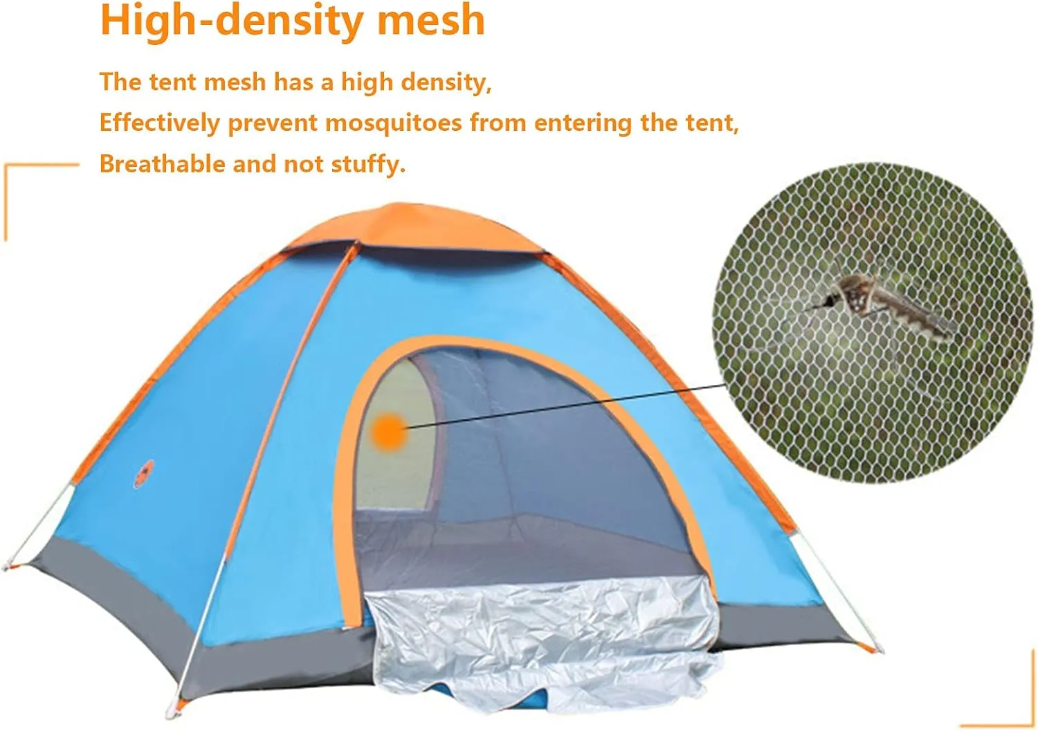 Hand-Throwing Automatic Quick-Opening Tent Two-Person Beach Camping Outdoor Travel Single-Layer Tent, Family Picnic Waterproof and Mosquito-Proof Tent (Green 200 * 150 * 120CM) (Camouflage 2