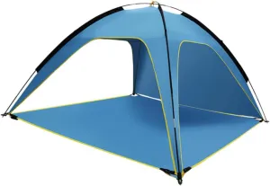 Happyyami Polyester Instant Tent Sunscreen Big Camping Tent Rainproof Tarp Easy to Set up Outdoor Shelter