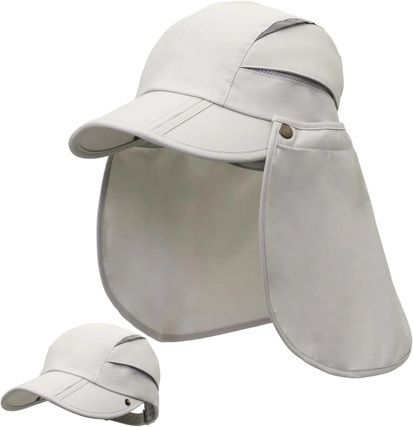 Hat with Neck Protection Detachable Multi-Purpose Summer Sun Hat Sun Protection Breathable Quick Dry UV Protection