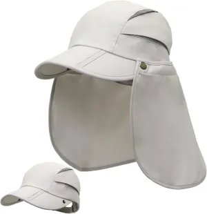 Hat with Neck Protection Detachable Multi-Purpose Summer Sun Hat Sun Protection Breathable Quick Dry UV Protection