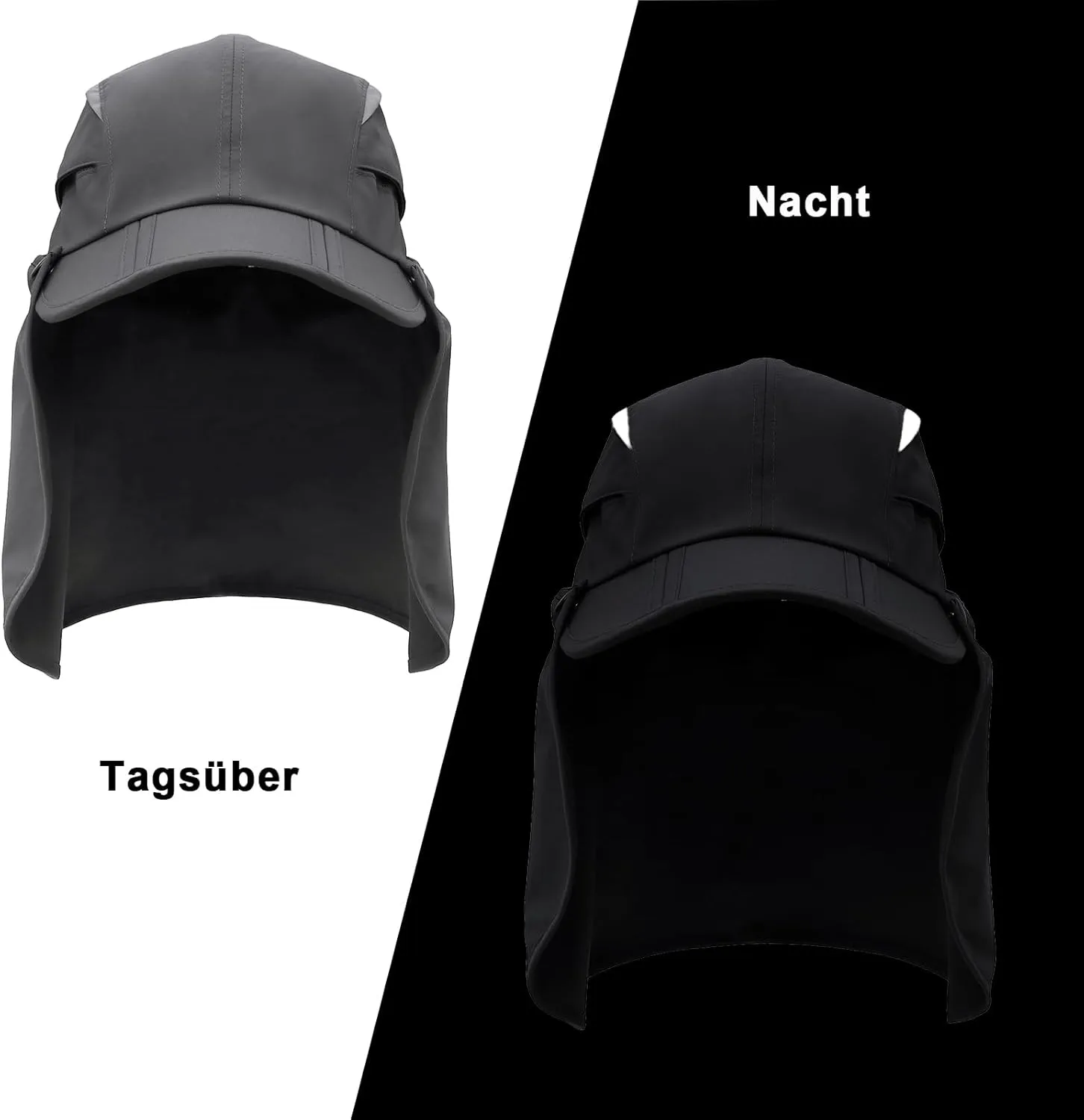 Hat with Neck Protection Detachable Multi-Purpose Summer Sun Hat Sun Protection Breathable Quick Dry UV Protection