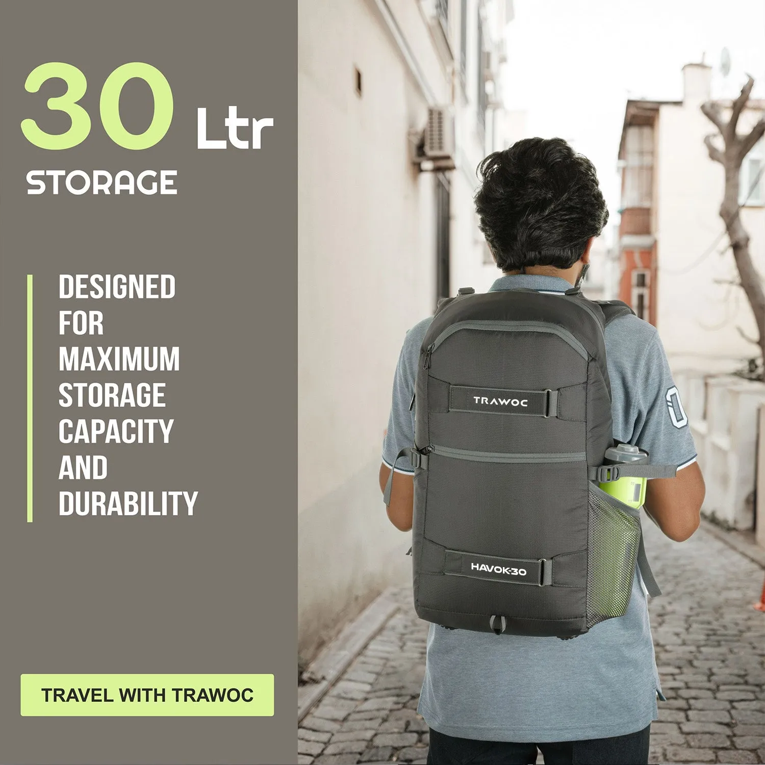 HAVOK-30 Backpack - Grey