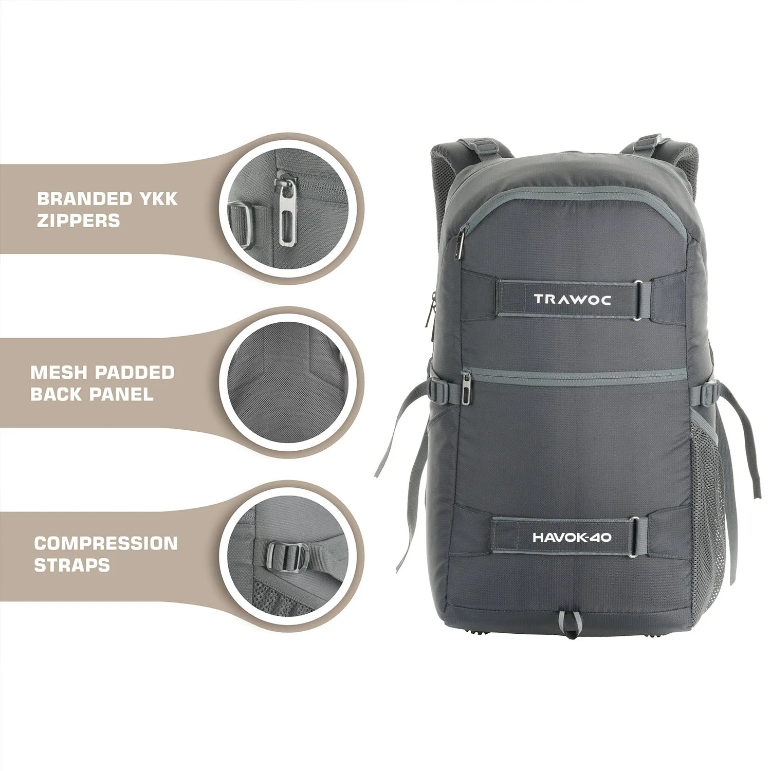 HAVOK-30 Backpack - Grey