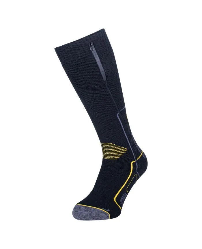 Heated Socks for Outdoor Enthusiasts - 3 Heat Settings, Rechargeable Battery, Moisture-Wicking & Breathable Comfort