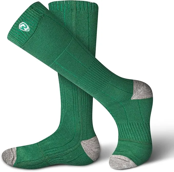 Heated Socks, Rechargeable Electric Socks with 3 Heat Settings, 8 Hours Heating time Winter Foot Warmers with Large Capacity Batteries for Men/Women