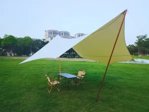 Heavy-Duty Octagonal Tarp - Multi-Purpose, Weather-Resistant Cover