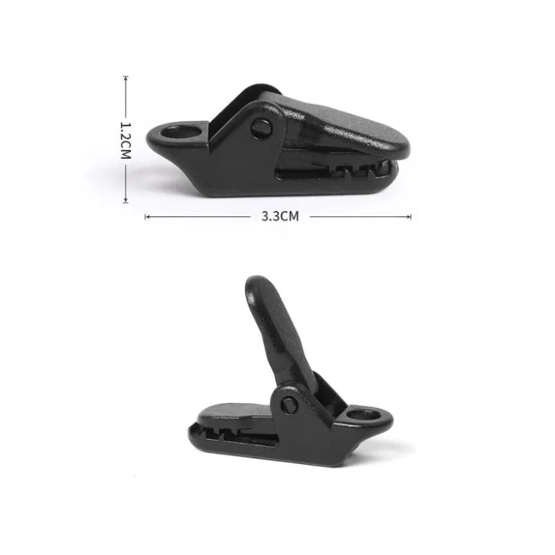 Heavy-Duty Tarp Clips (10 pcs) – Lock Grip Clamps with Thumb Lever for Camping, Travel, and Outdoor Use