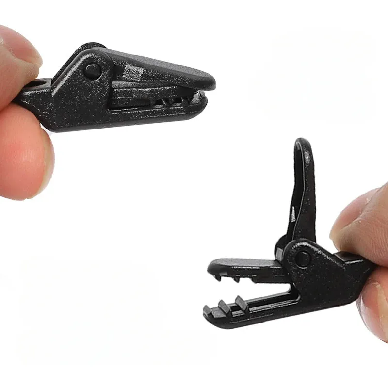 Heavy-Duty Tarp Clips (10 pcs) – Lock Grip Clamps with Thumb Lever for Camping, Travel, and Outdoor Use