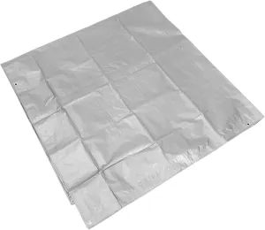 Heavy Duty Tarpaulin Cover Waterproof Shade Cloth Sunshade Canopy Outdoor Rainproof Tarp Tent Shelter Pe Material Rustproof