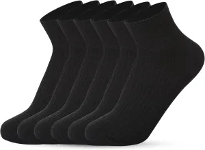 Hemp Socks For Men & Women, Unisex Organic Cotton Socks, 3 Pairs Low Cut