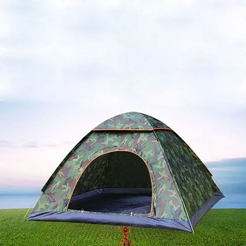 High-value Person Tent Sun Ultralight Tent Automatic Open Pop Outdoor Waterproof Up Portable Camping Anti-UV Folding All-in-one collection Hiking Shade 2