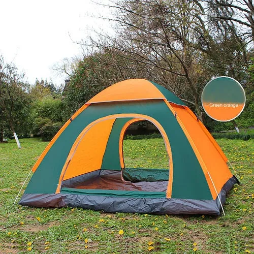 High-value Person Tent Sun Ultralight Tent Automatic Open Pop Outdoor Waterproof Up Portable Camping Anti-UV Folding All-in-one collection Hiking Shade 2