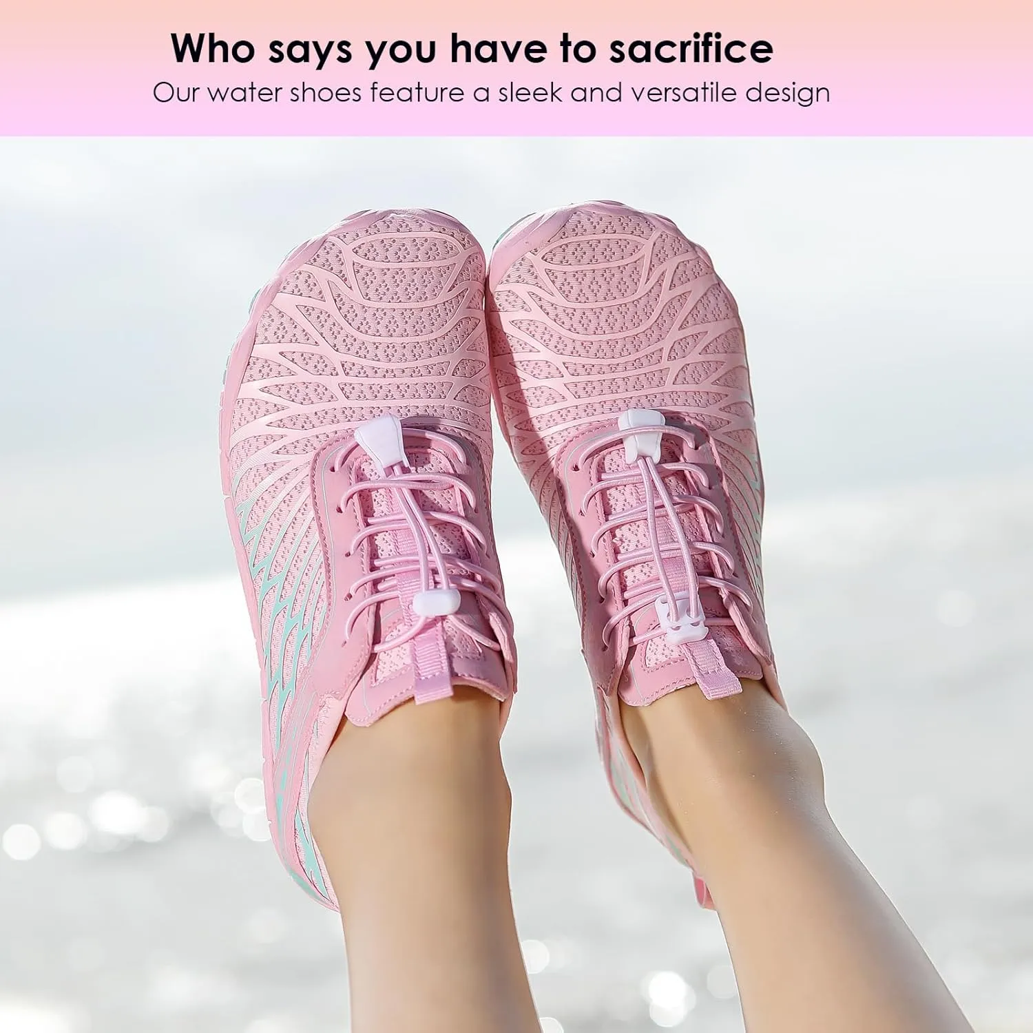Hike Barefoot Shoes Breathable Non-Slip Athletic Footwear Wide Toe Water Shoes for Women & Men