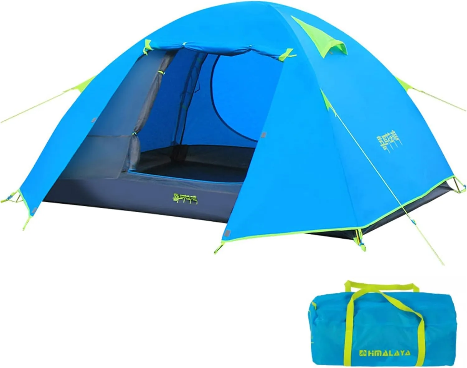 Himalaya 3 Person Camping Tent, Backpacking Tent Waterproof Windproof Lightweight Portable Easy Setup Double Layer for Outdoor Camping Hiking Mountaineering Travel