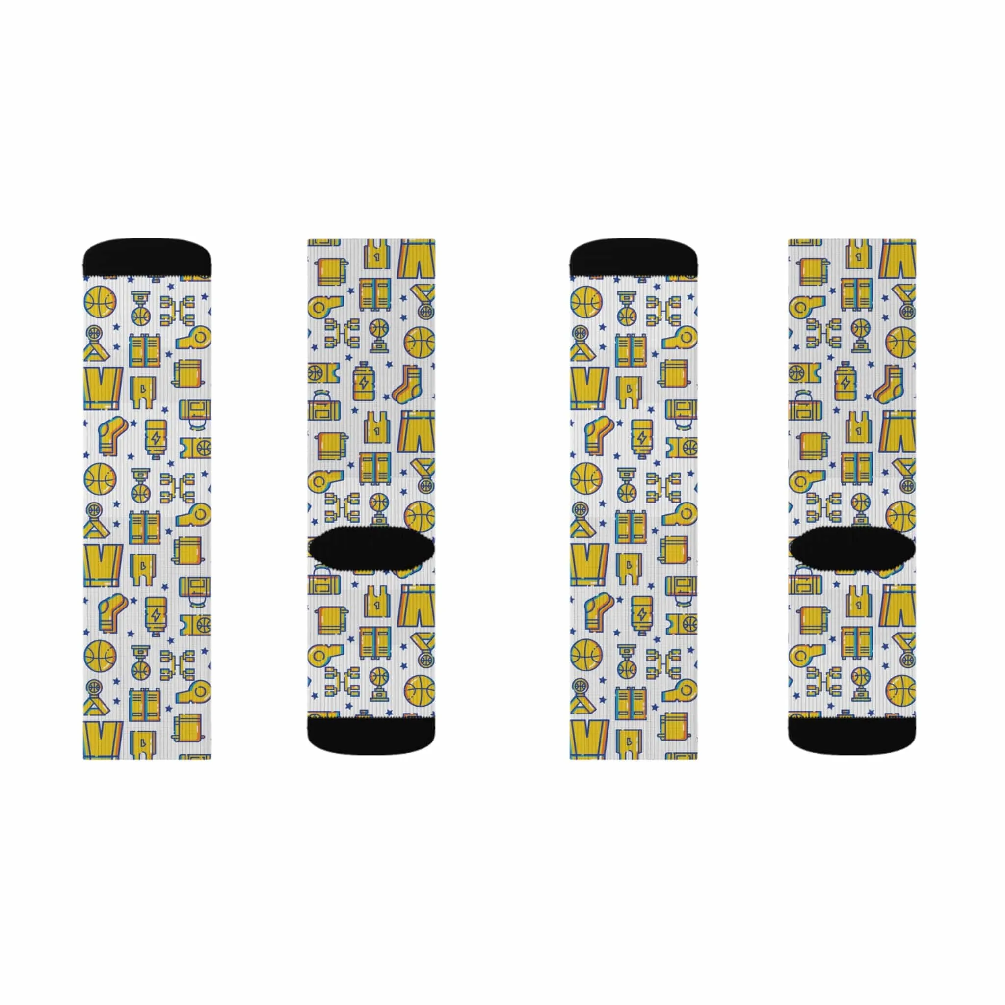 Hoop Dreams Basketball Fan Socks