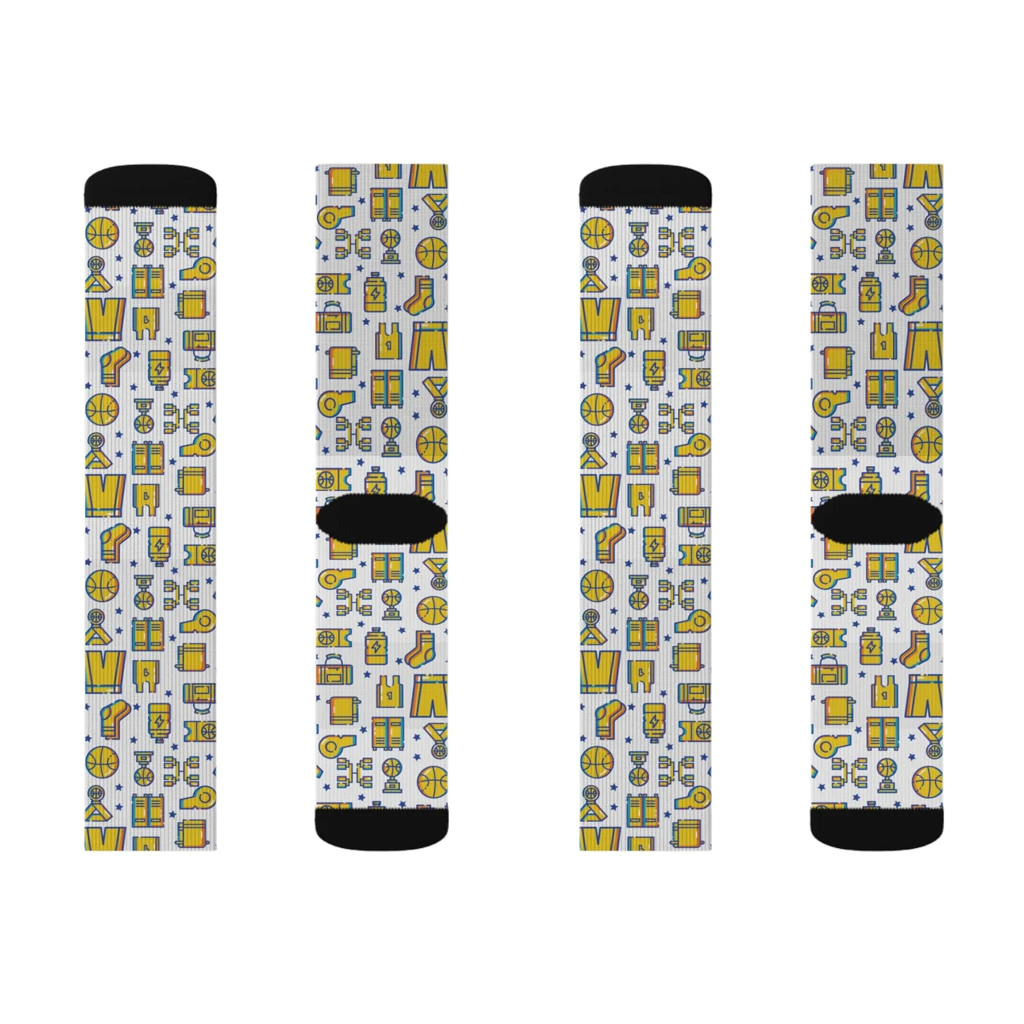 Hoop Dreams Basketball Fan Socks