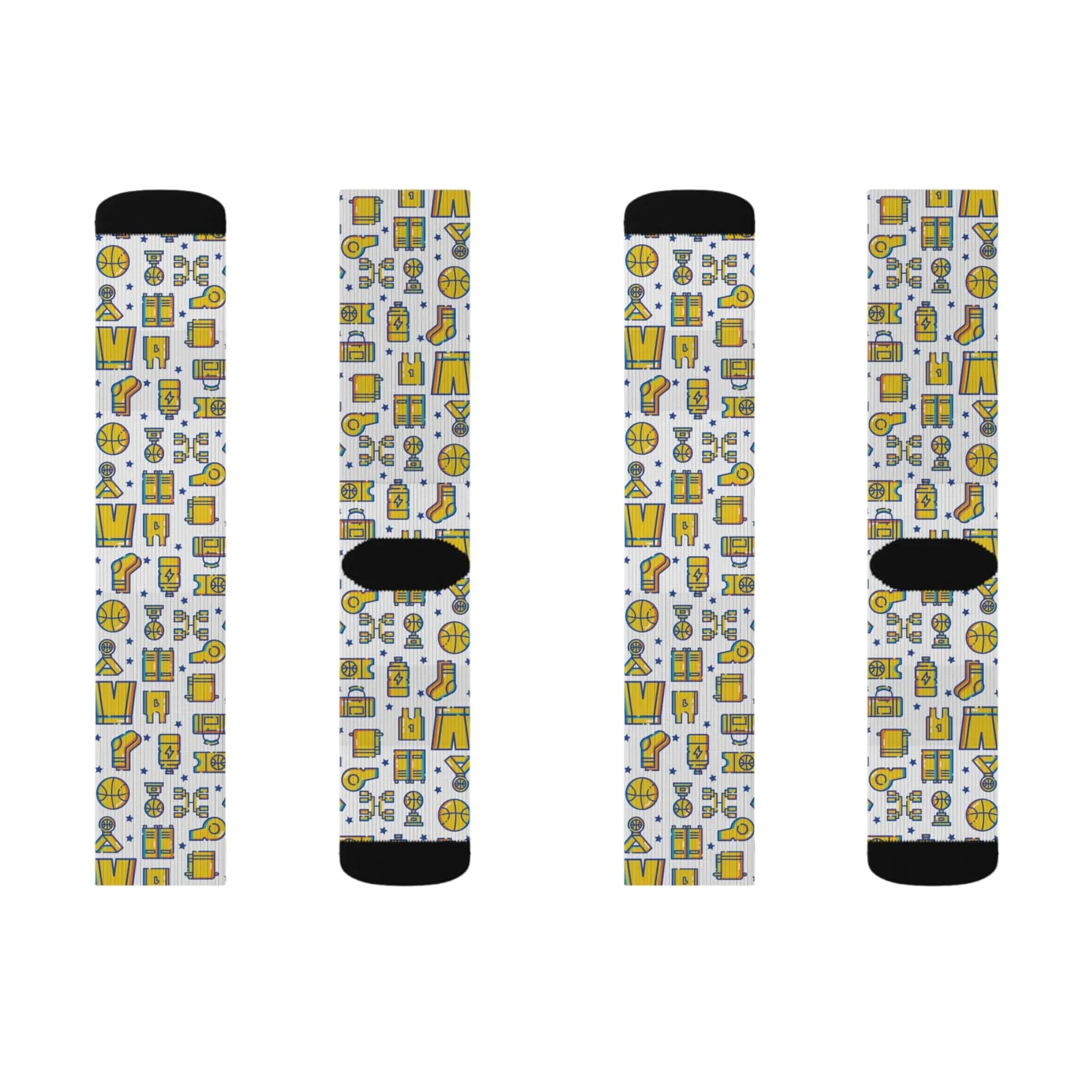 Hoop Dreams Basketball Fan Socks