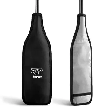 Hornet Watersports Blade Cover for Dragon Boat Paddle (Black/Black/Silver)