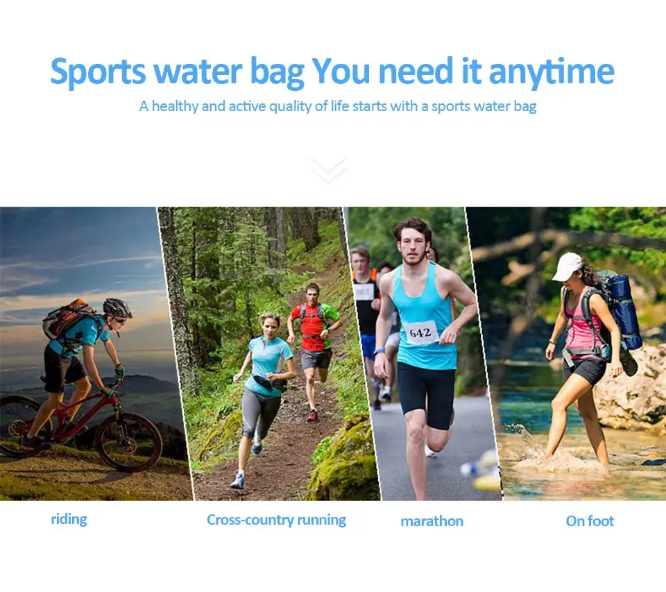 HydraFlex 500ML Folding Sports Water Bottle