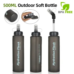 HydraFlex 500ML Folding Sports Water Bottle