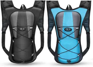 Hydration Backpack Hydration Pack Water Backpack with 2L(70-Ounce) Hydration Bladder for Men Women Kids for Running Hiking Biking Climbing