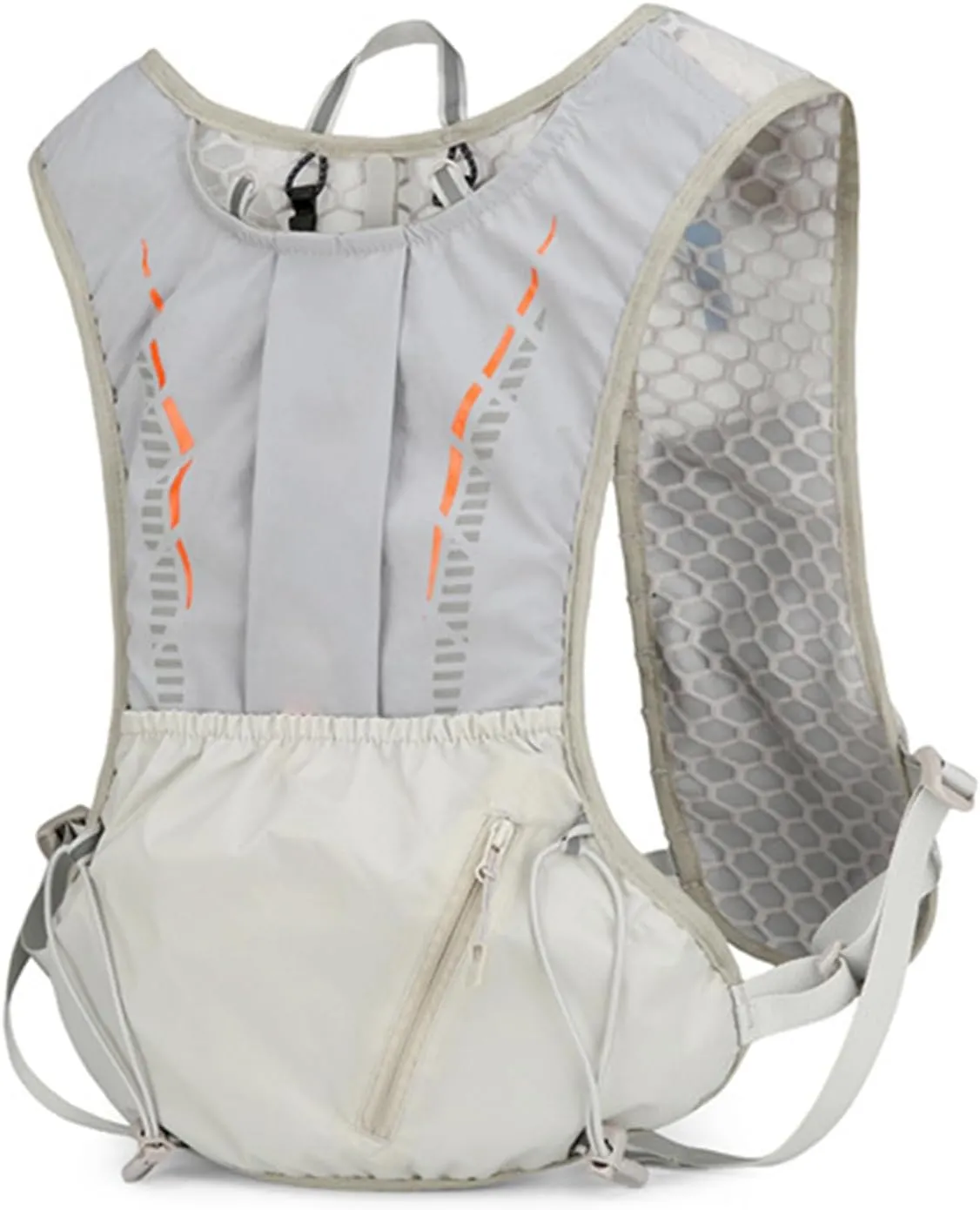 Hydration Backpack - Reflective Lightweight Pack - Waterproof Hydration Backpack Large Capacity for Running Camping Cycling