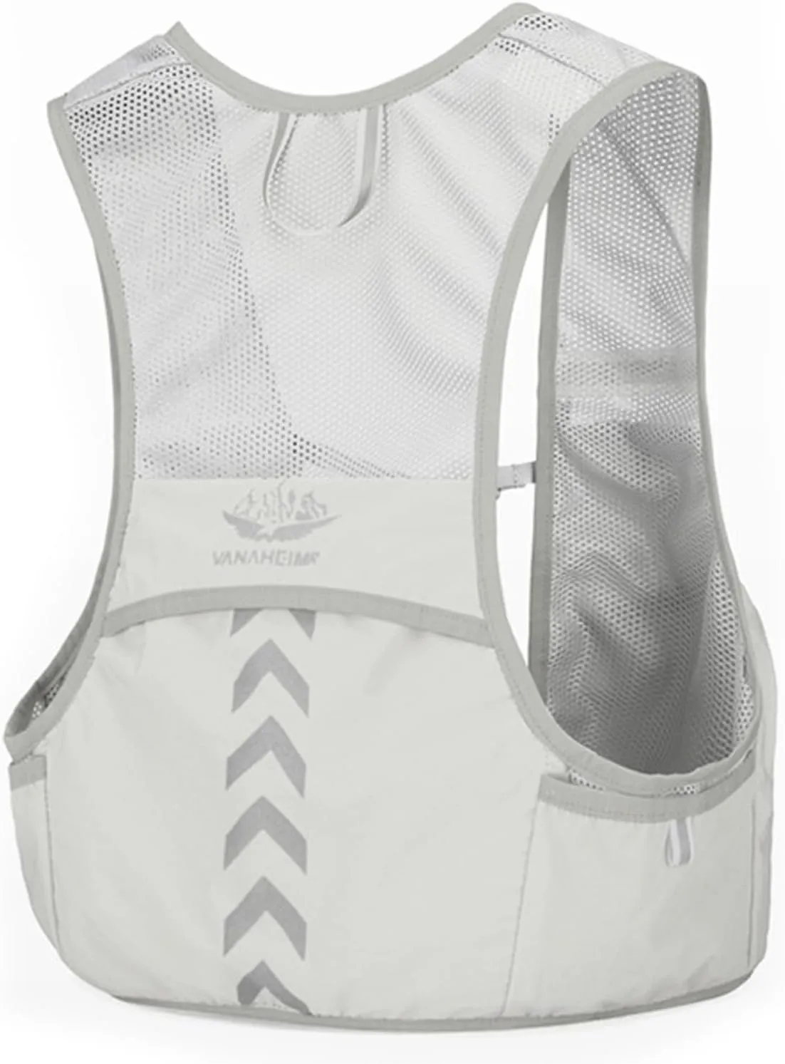 Hydration Backpack Running Vest, Lightweight Hydration Pack Reflective Water Backpack Breathable Hydro Water Daypack for Women & Men Trail Running Marathon Race Hiking Cycling
