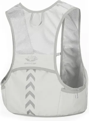 Hydration Backpack Running Vest, Lightweight Hydration Pack Reflective Water Backpack Breathable Hydro Water Daypack for Women & Men Trail Running Marathon Race Hiking Cycling