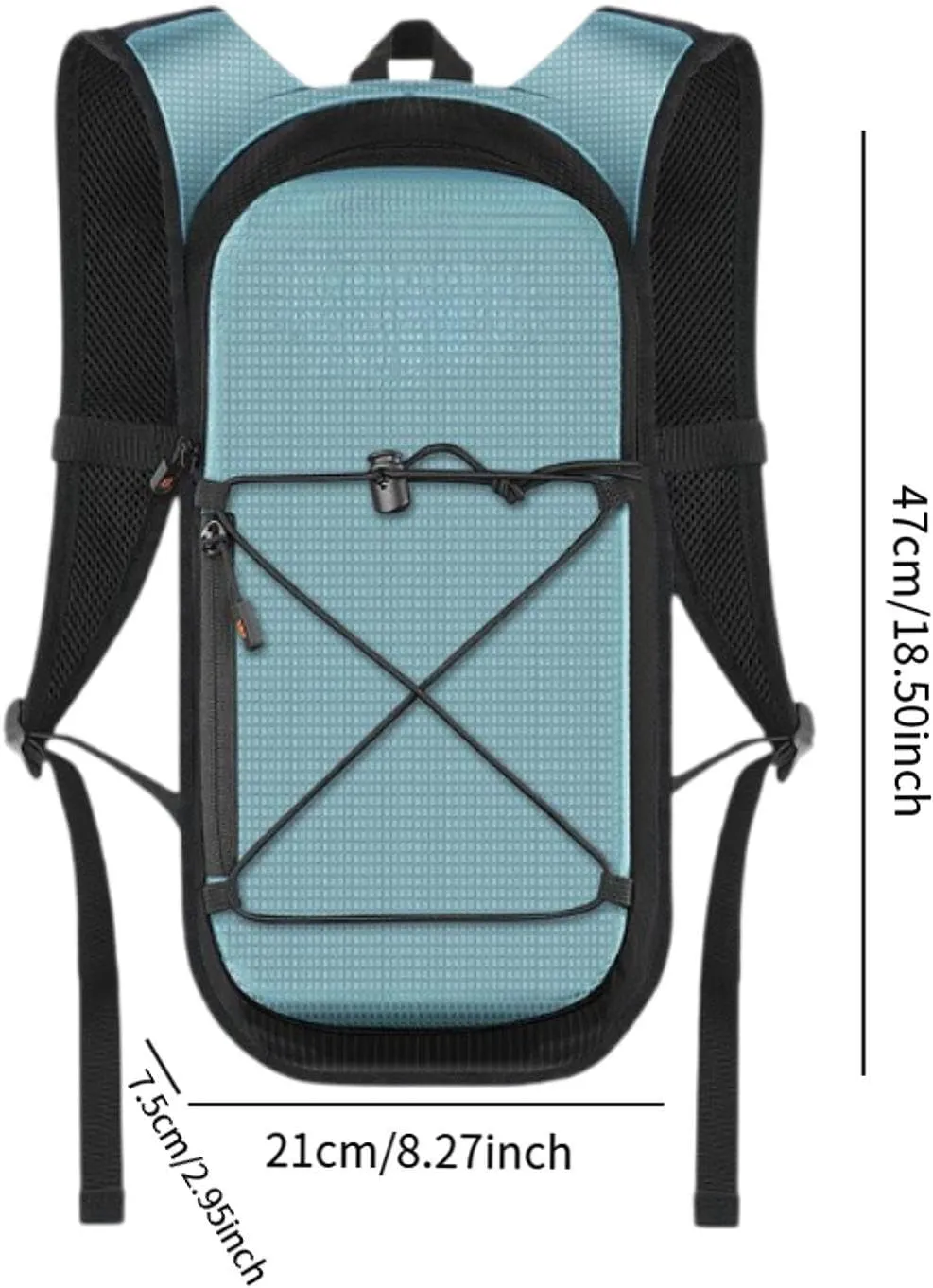 Hydration Backpack,Daypack Lightweight Practical Rucksack Water Bag Portable Hiking Water Backpack for Outdoor Sports Riding