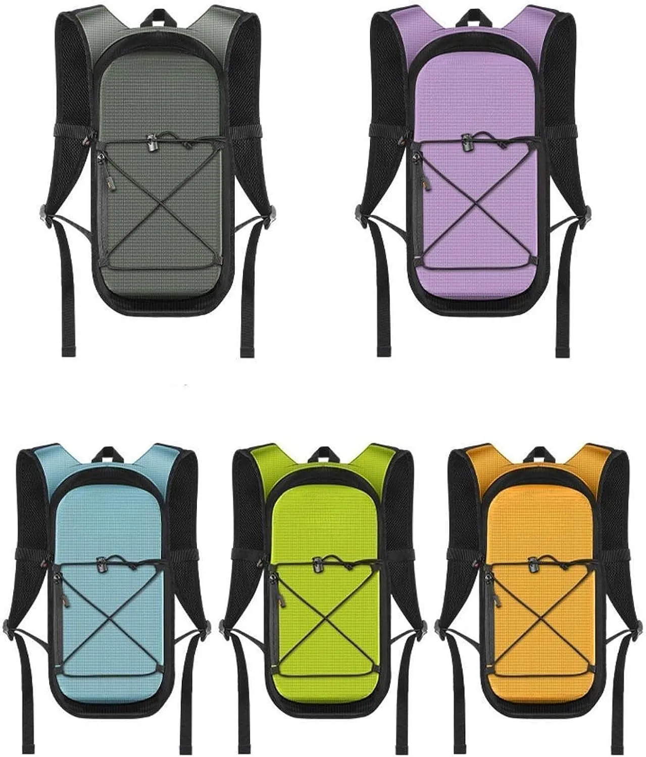 Hydration Backpack,Daypack Lightweight Practical Rucksack Water Bag Portable Hiking Water Backpack for Outdoor Sports Riding