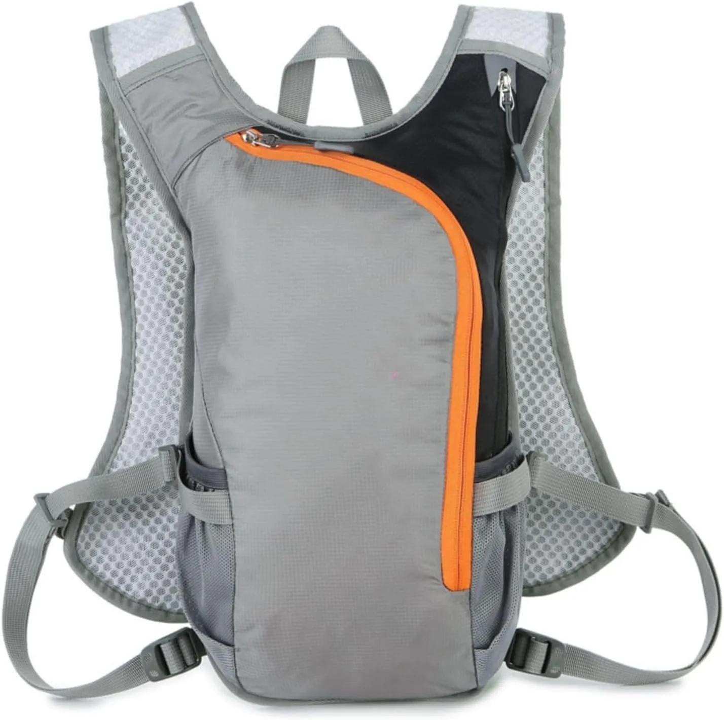 Hydration Backpack，Hydration Pack for Running Women，Safety Reflective Sports Backpack，Lightweight Hydration Vest with Water Bladder for Trail Running & Cycling