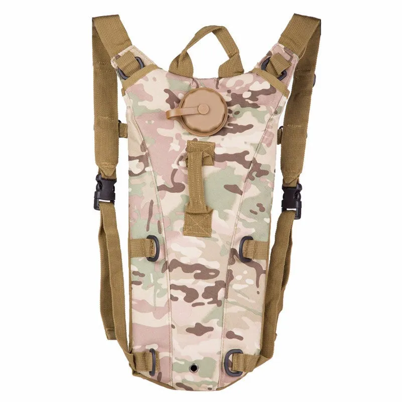 Hydration Camo Resilient Artificial intelligence Color 3L Portable Backpack ACU Tactical Packs
