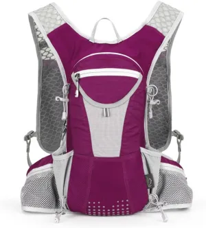 Hydration Pack，Lightweight Running Backpack, Adjustable Women's Running Vest with Cycling Hydration Pack, Great for Trail Running and Hiking