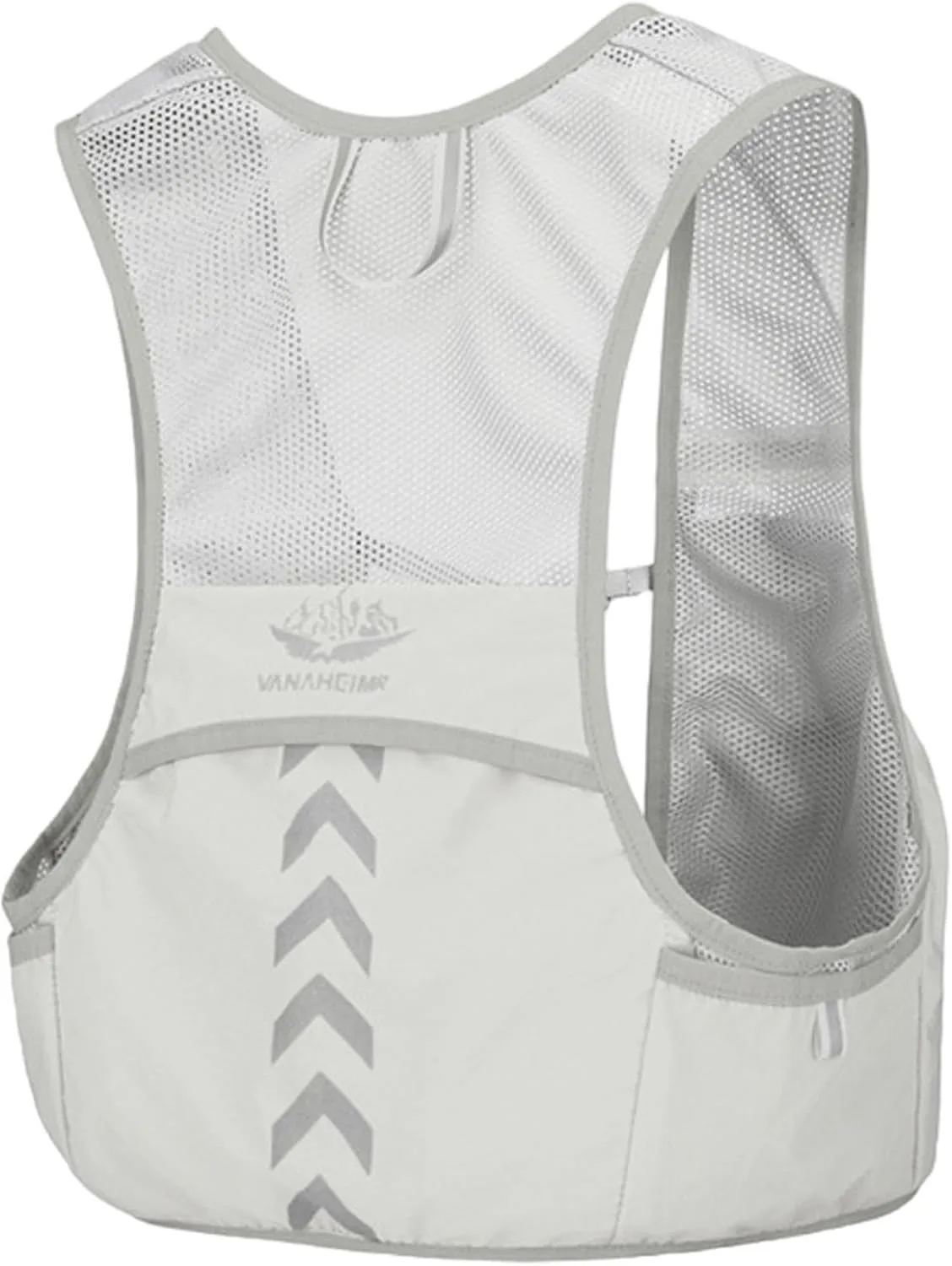 Hydration Running Vest | Reflective Water Vest Backpack,Phone Holder, Breathable Hydration Backpack Vest for Hiking Cycling Running Biking