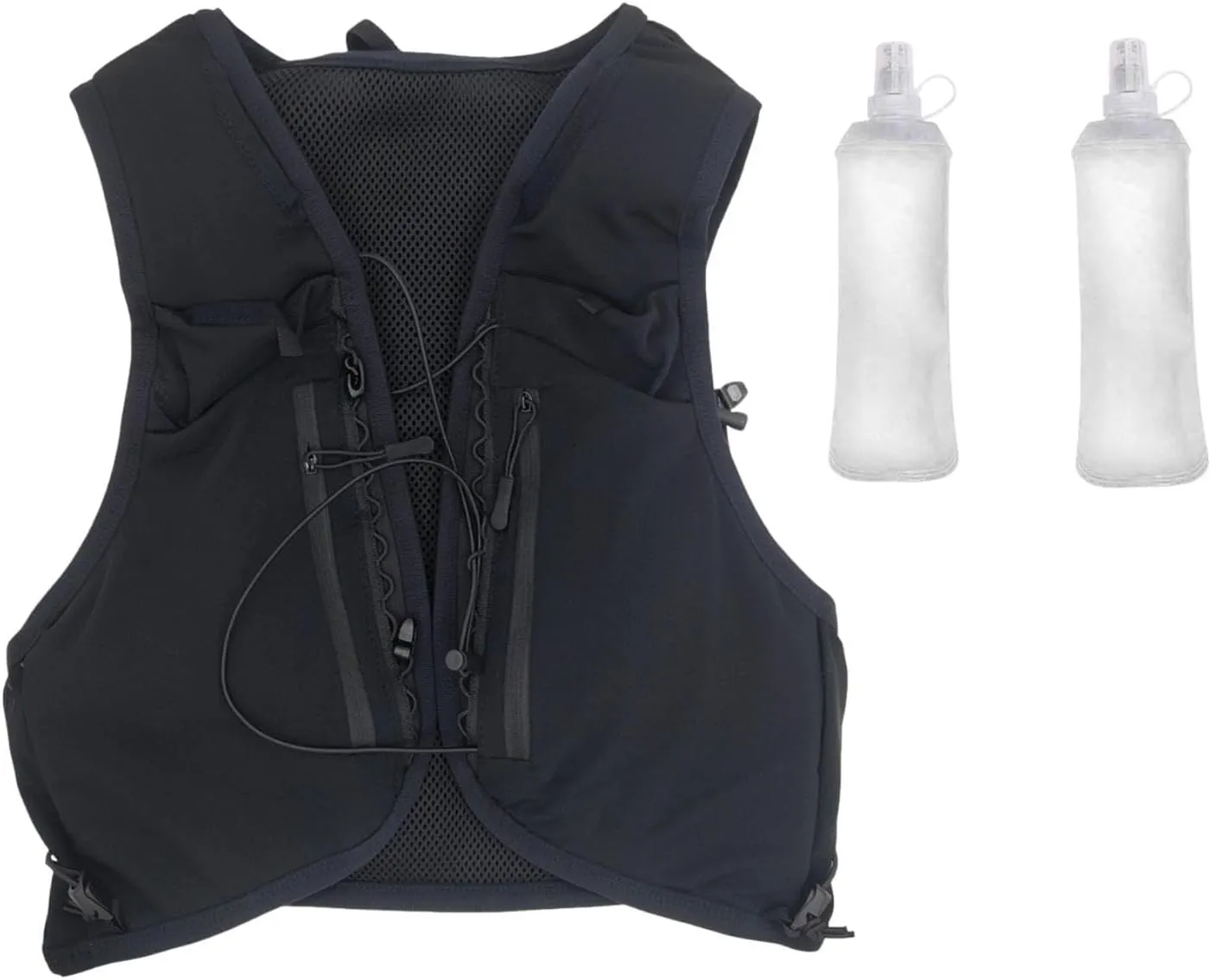 Hydration Vest for Men Women Runner Rucksack Sports Fitness Bag Water Pack Hydration Pack for Camping Cycling Mountaineering