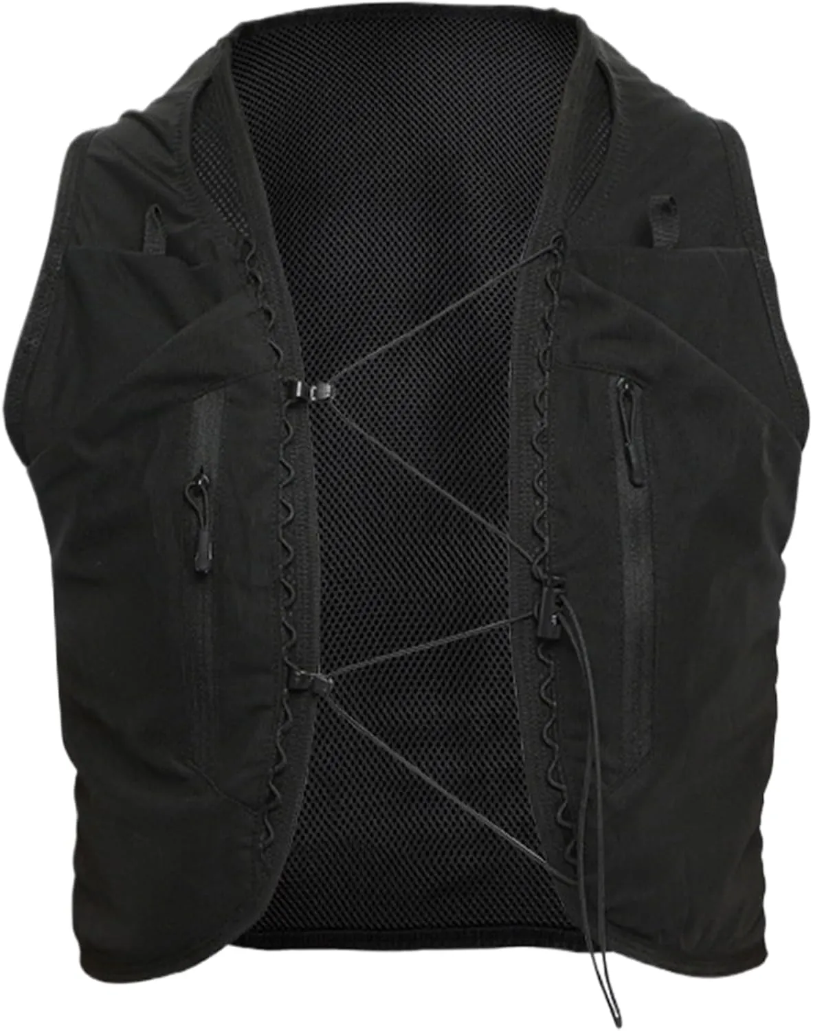 Hydration Vest, Polyester Running Hydration Vest with 12 Pockets, Hydration Backpack, Hiking Backpack, Hydration Pack