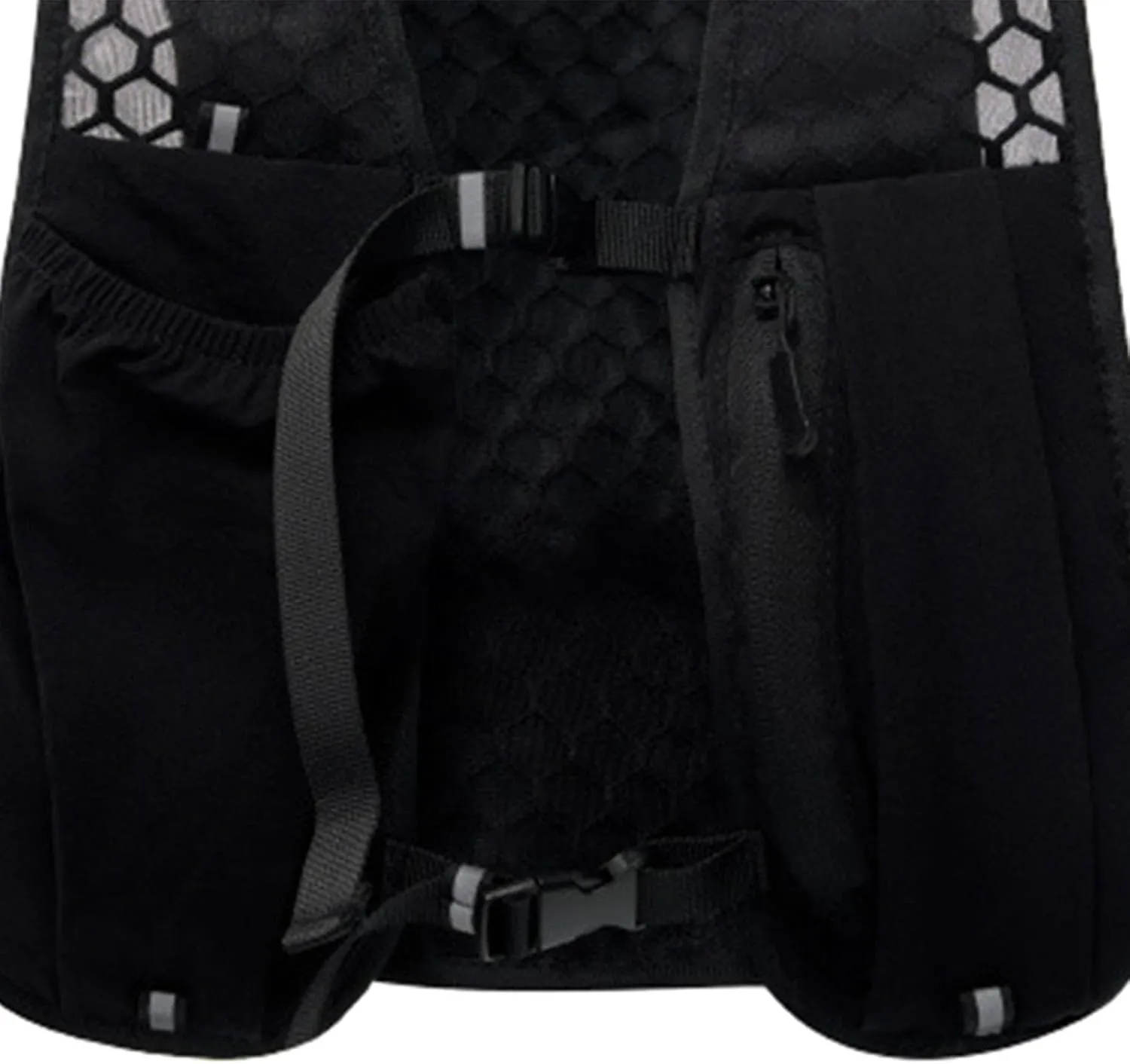 Hydration Vest Water Pack Rucksack Hydration Backpack Reflective Running Backpack Outdoor Sport Bag for Race Jogging Cycling