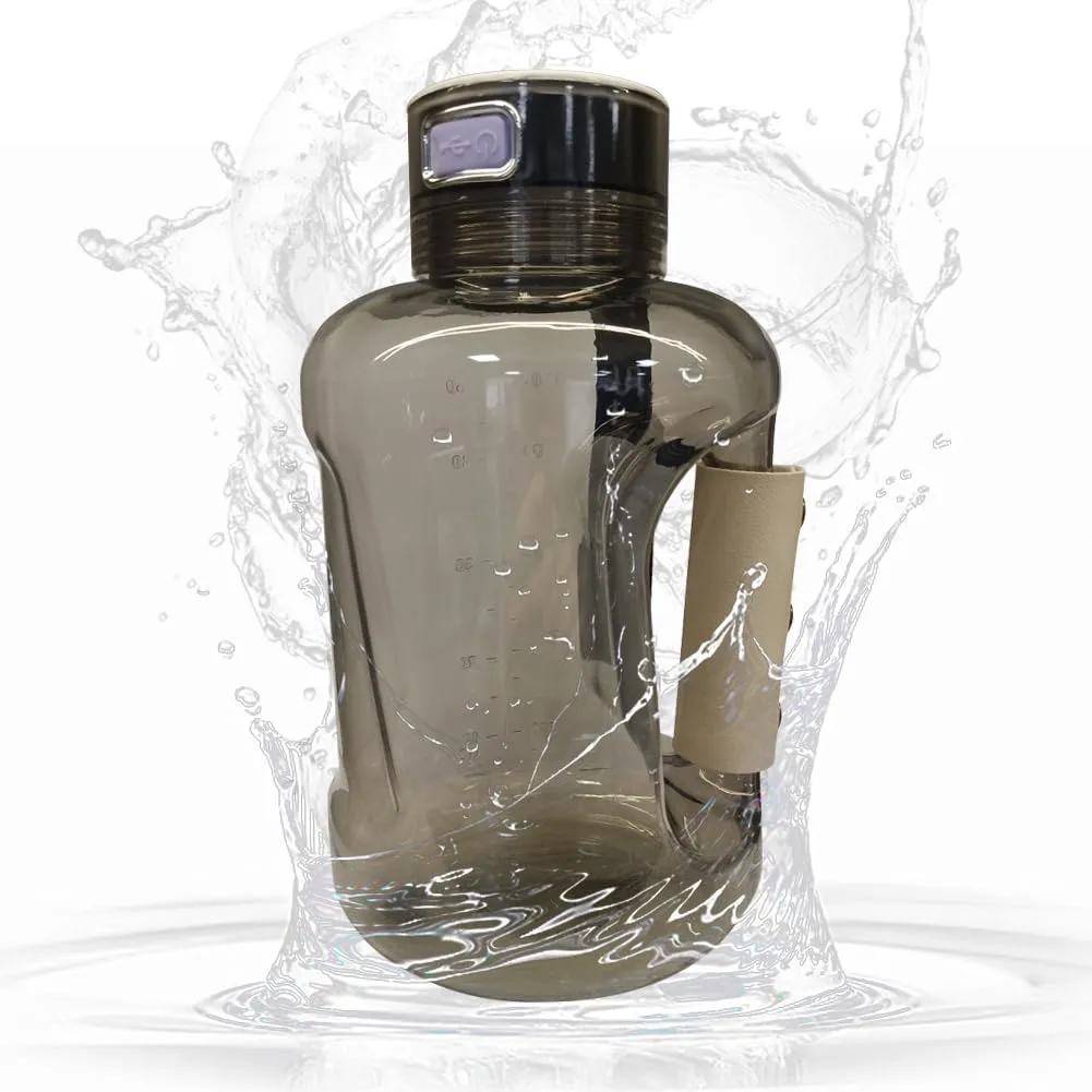 Hydrogen Water Bottle Generator 1.5L High-Capacity Hydrogen Water Bottle Portable Hydrogen Water Ionizer Machine USB Rechargeable Hydrogen Water Generator for Home Travel(Grey)