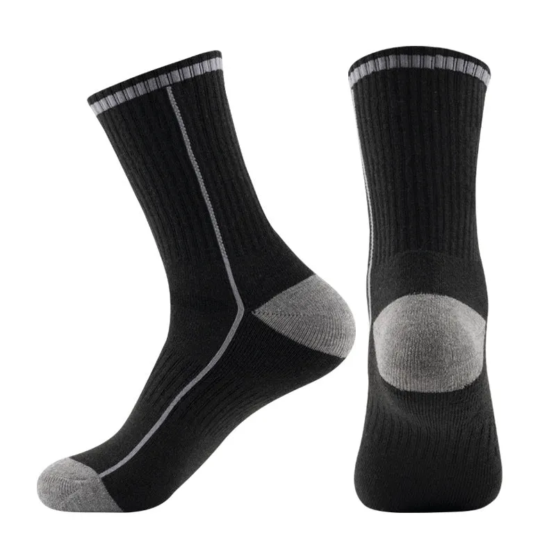 Hywell™ | Merino Wool Cushioned Running Crew Socks | 1 Pair