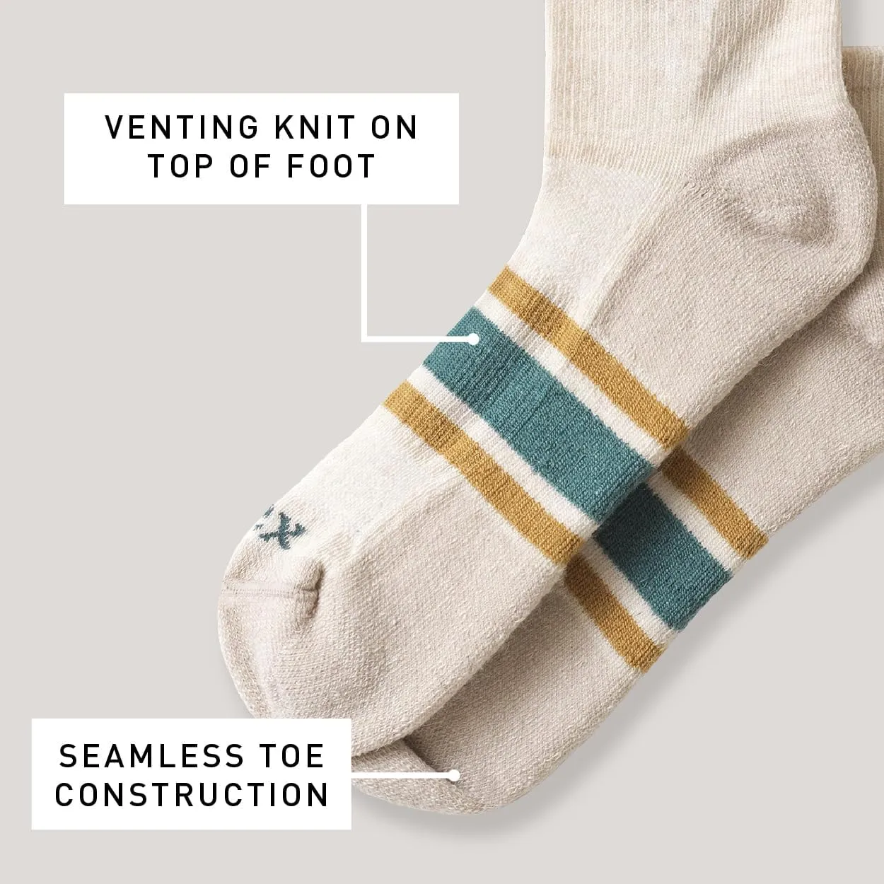 IBEX Light 1/4 Cushion Unisex Merino Wool Ankle Socks | Lightweight Quarter Socks with Arch Support & Reinforced Toe & Heel