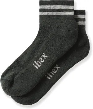 IBEX Light 1/4 Cushion Unisex Merino Wool Ankle Socks | Lightweight Quarter Socks with Arch Support & Reinforced Toe & Heel