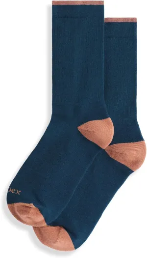 IBEX Merino Wool Rambler Unisex Hiking Socks | Crew Socks with Seamless Toe & Arch Support | Moisture-Wicking Trekking Socks