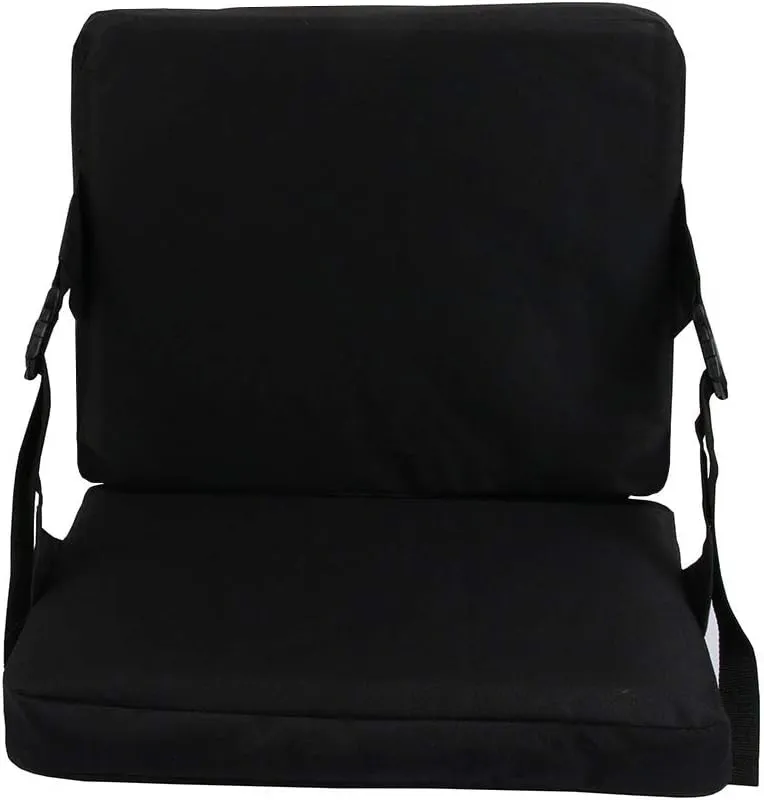 Indoor & Outdoor Folding Chair Cushion, Foldable Portable Stadium Seat,Chair Cushion for Sports Events, Outing, Travelling，Hiking, Fishing