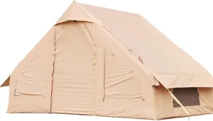 Inflatable Tent for Camping 4-6 Person Tent, Large Space Instant Tent Without Tent Pole, Outdoor Glamping Camping Cabin Tent Shelter Camping Hub Tent