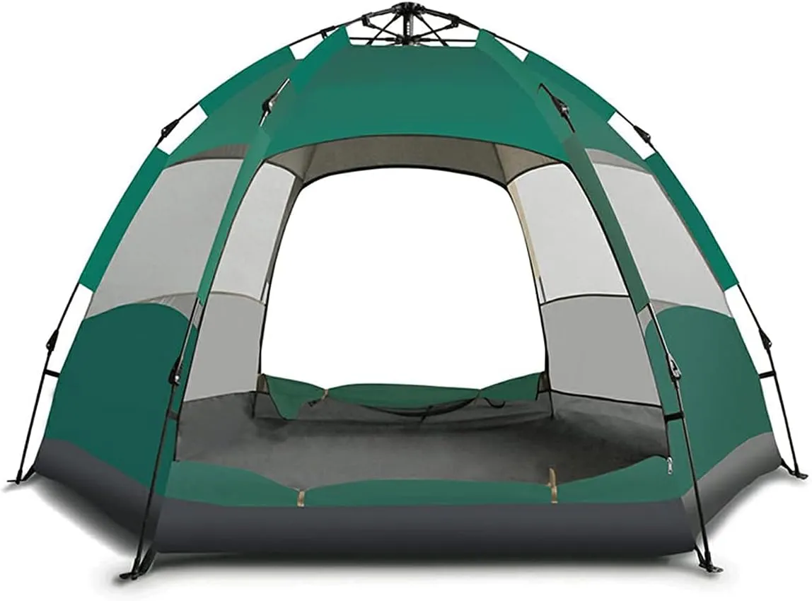 Instant Pop Up Tent Family Camping Tent 4-7 Person Portable Tent Automatic Tent Windproof for Camping Hiking Mountaineering