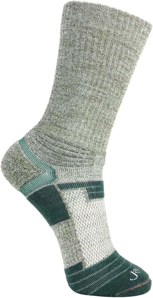 ja vie JAVIE 68% Merino Wool Performance Breathable Knee High Socks for Women & Men