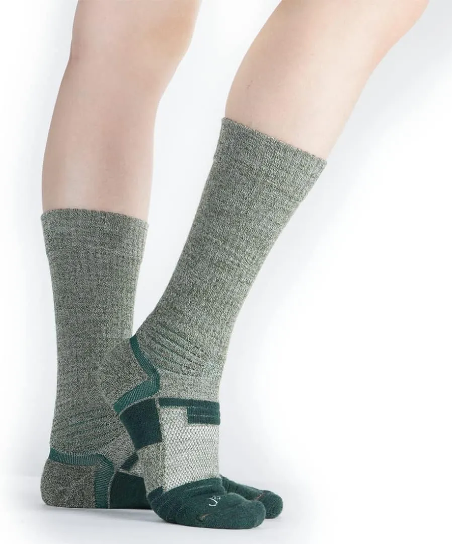 ja vie JAVIE 68% Merino Wool Performance Breathable Knee High Socks for Women & Men