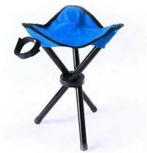 JHUS Folding Seat Tripod Portable Travel Fishing Outdoor Camping Stool Mini Chair Camping Accessories Folding Chair Folding Step Stool Portable Chair Camping Furniture Folding Stool